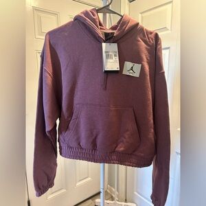 Jordan Mauve Hoodie with Logo